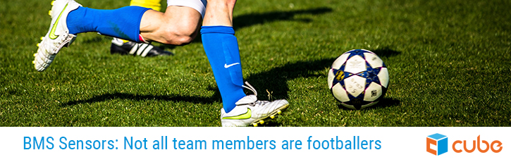 BMS Sensors: Not all team members are footballers