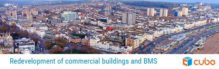 Redevelopment of commercial buildings and BMS